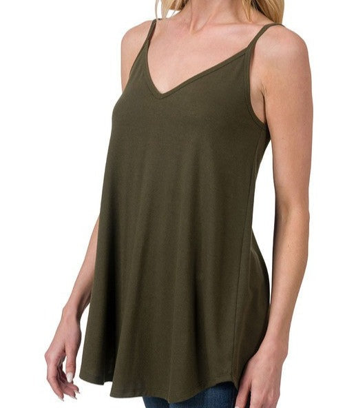 Front and Back Reversible Cami
